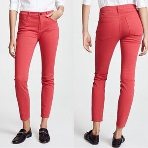 FRAME  High Skinny | Vintage Red Pants. Size 28